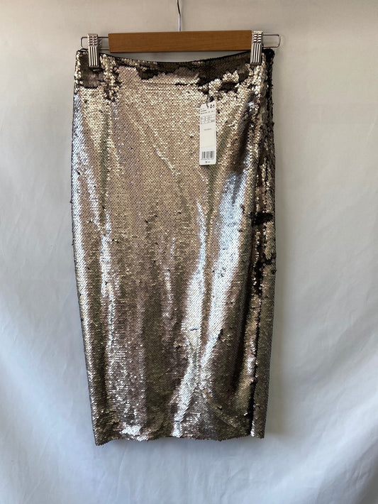 MANGO. Sequin skirt size 34