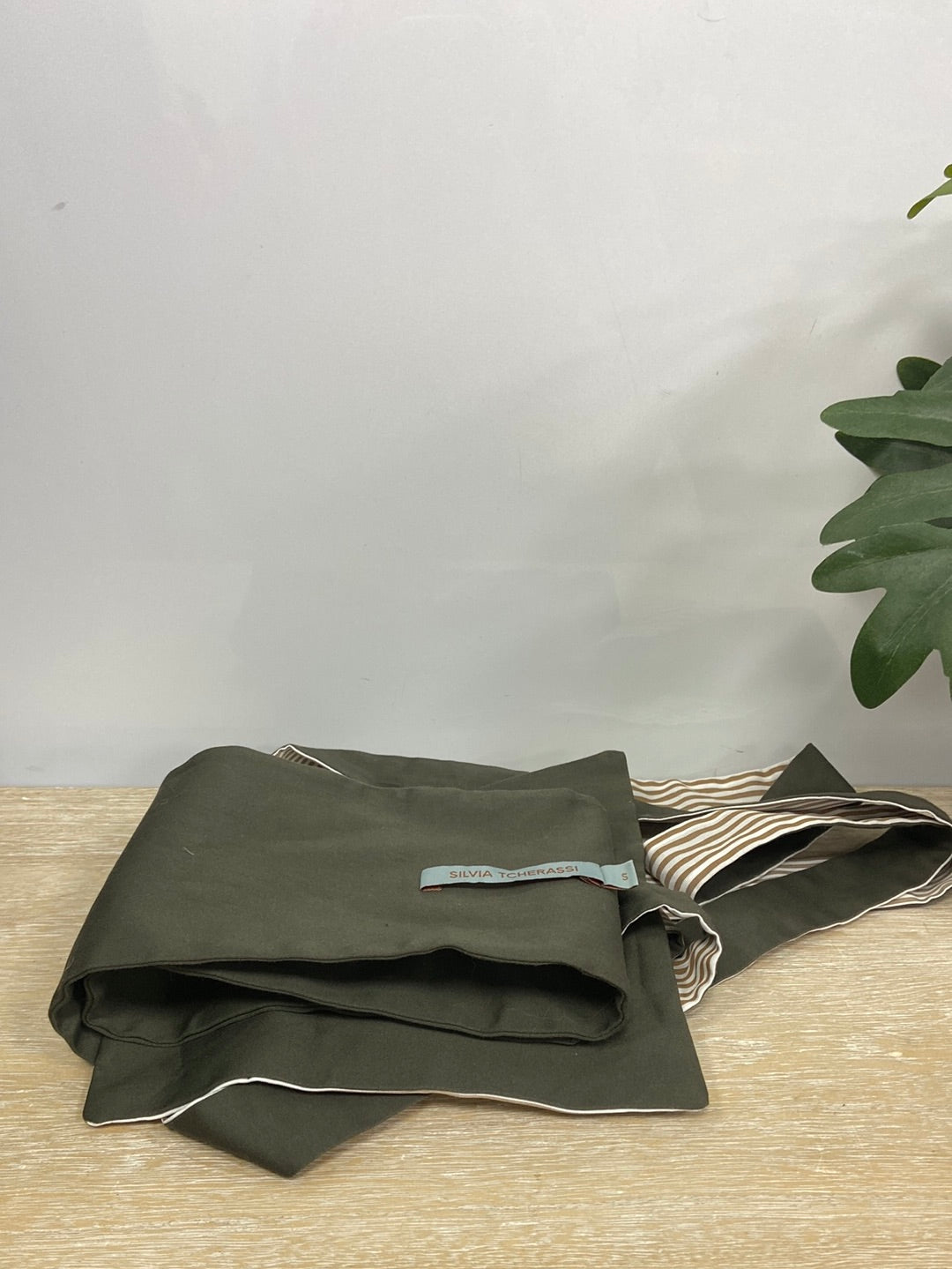 SILVIA TCHERASSI.Fajín rayas