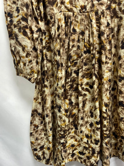 MANGO.Vestido corto tie dye print T.XS