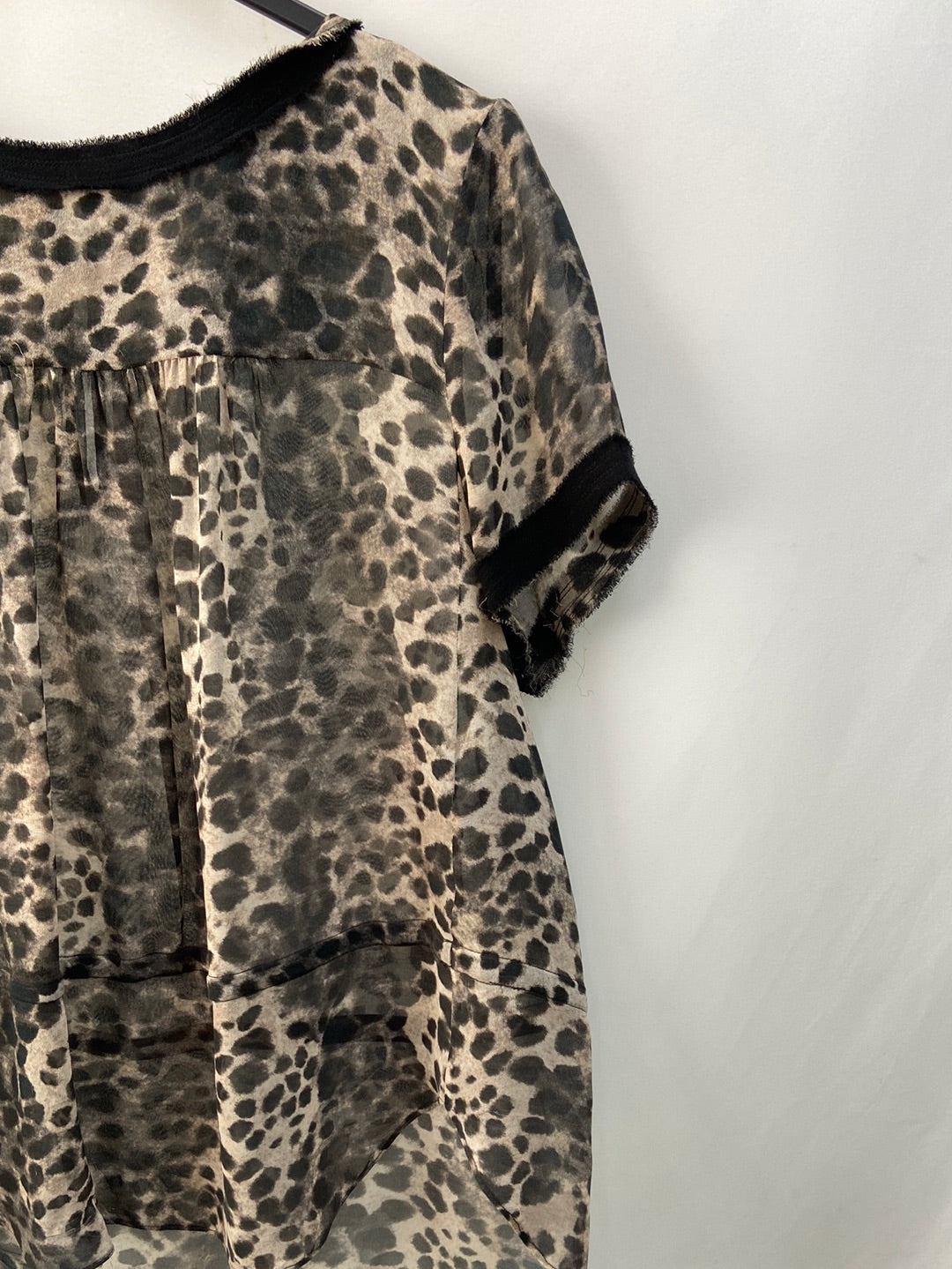 ISABEL MARANT.Animal print blouse. T XS/S