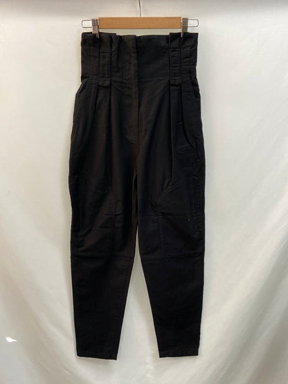 IRO.Black high-waisted trousers size 36