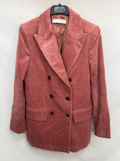 MANGO.Blazer toda larga micropana T.34