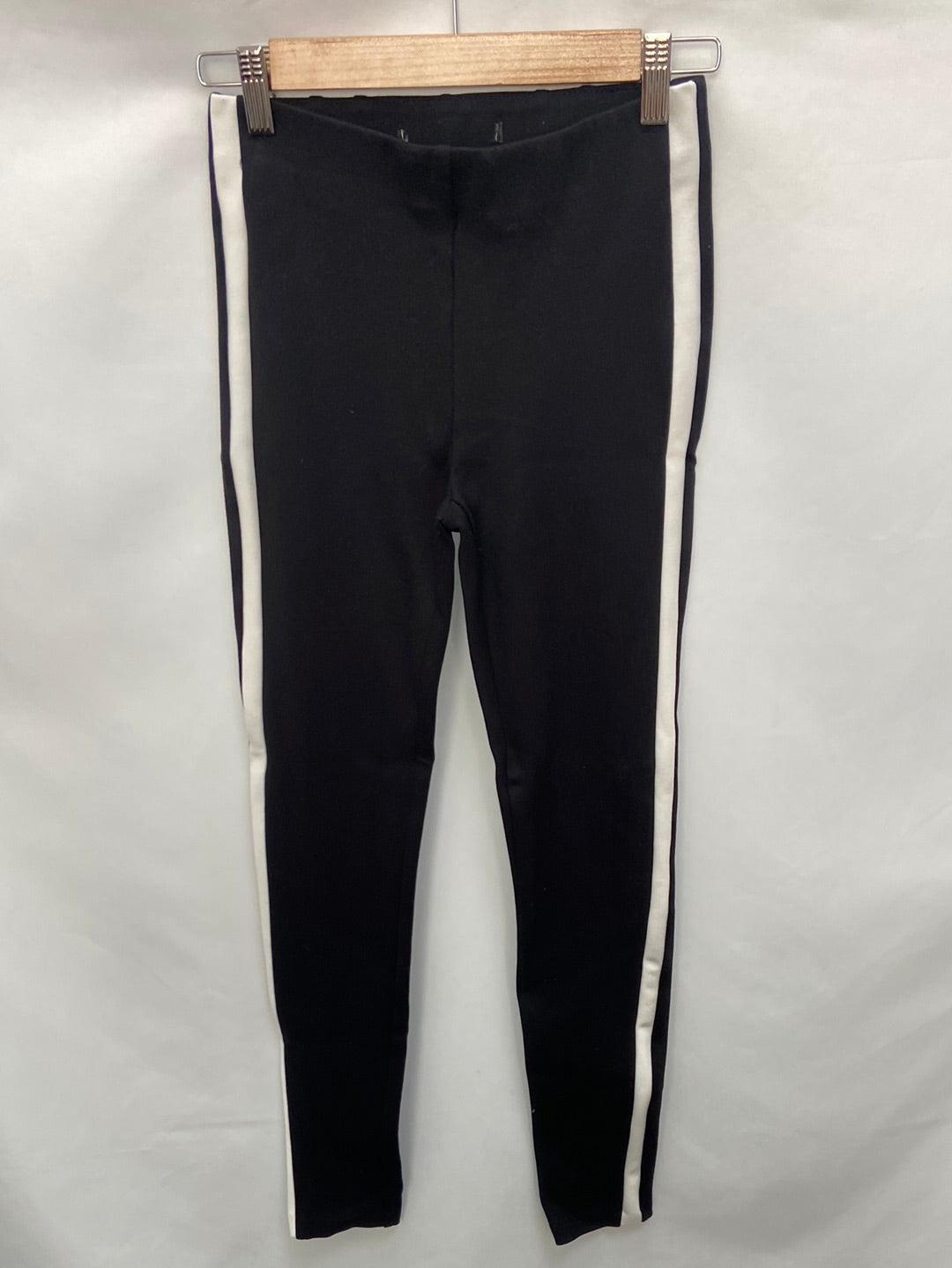 OTHER.Black leggings with side stripe T.xs