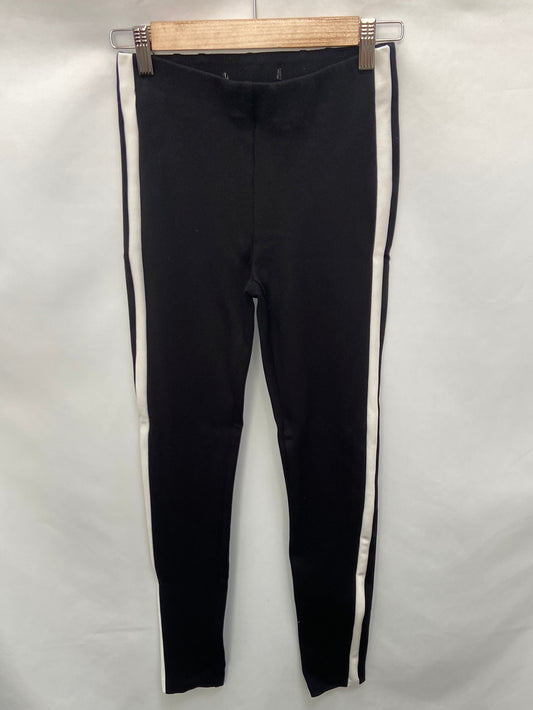 OTHER.Black leggings with side stripe T.xs