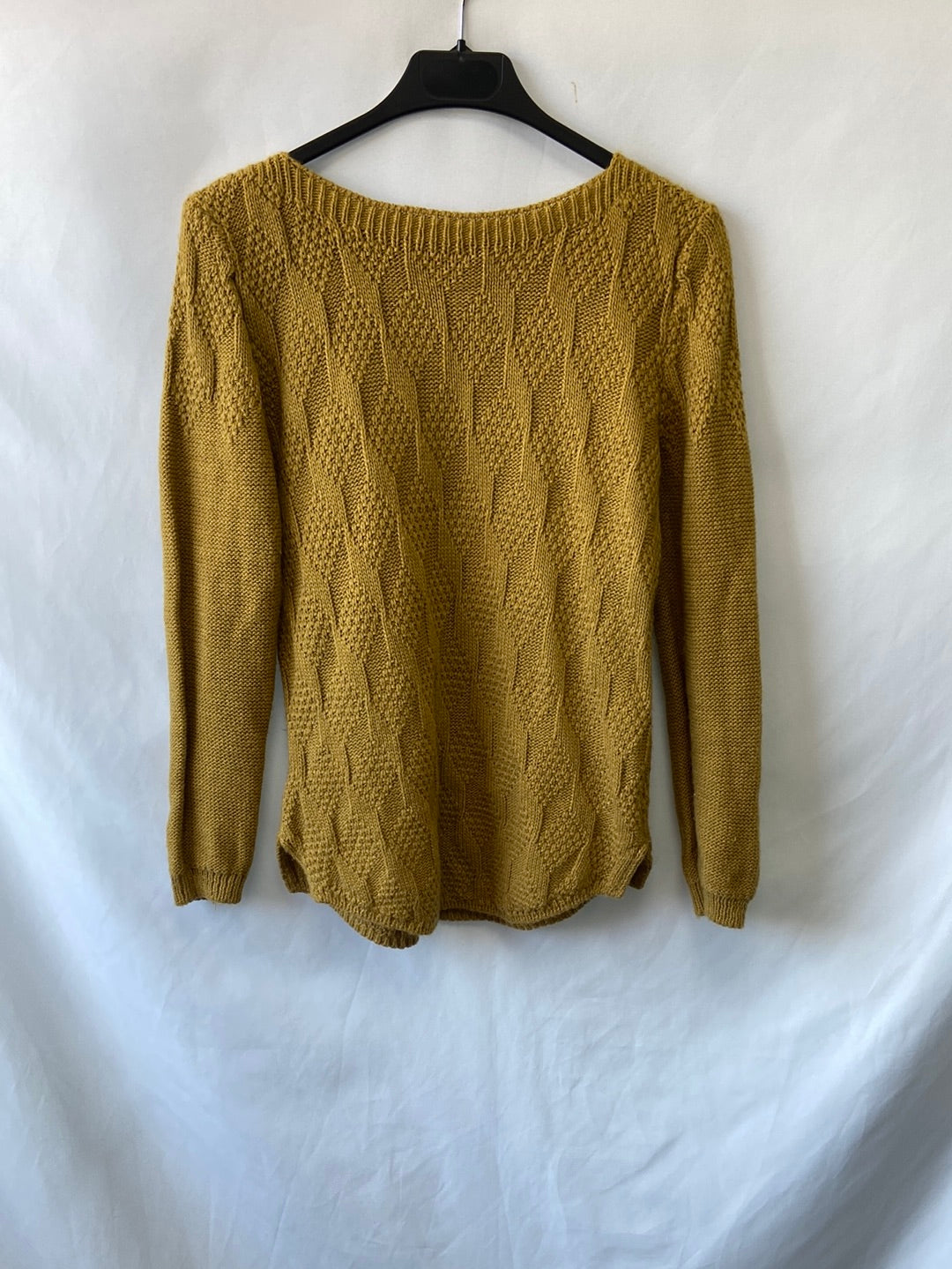 OTRAS. Jersey mostaza ochos T.1(s)