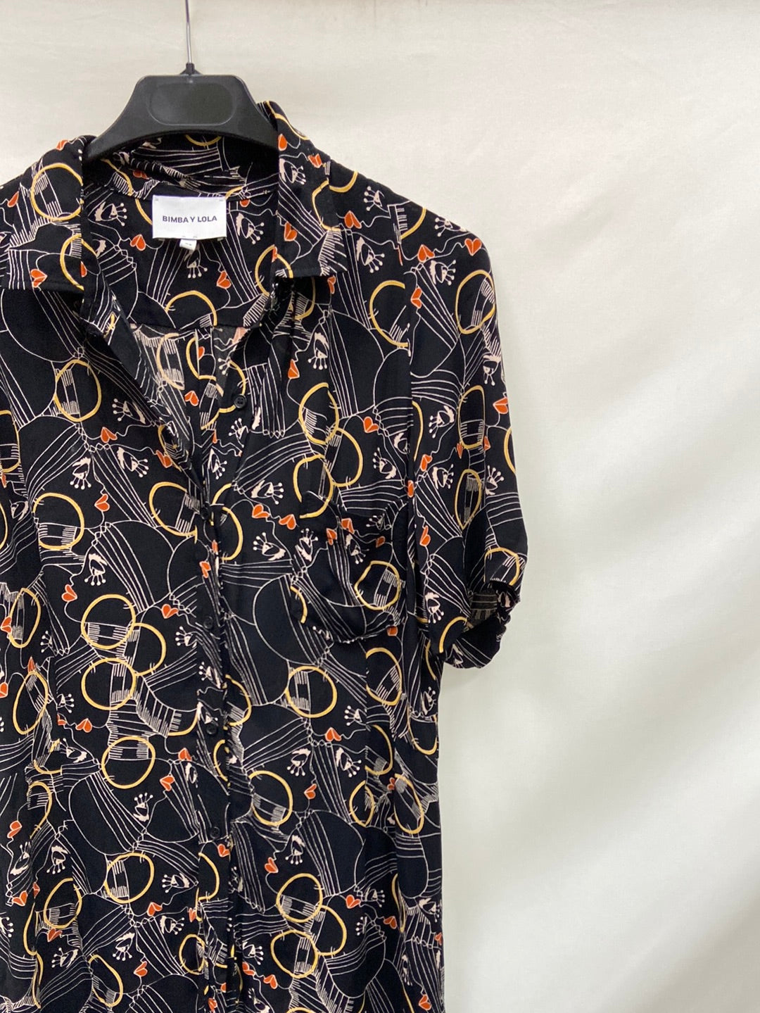 BIMBA Y LOLA. Long shirt dress S.XS