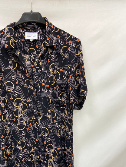 BIMBA Y LOLA. Long shirt dress S.XS