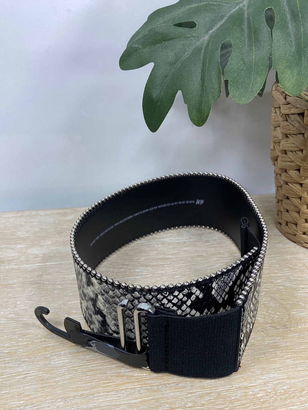 H&amp;M. Snake Belt
