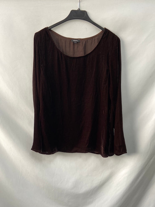 MINIMIL. TS velvet blouse