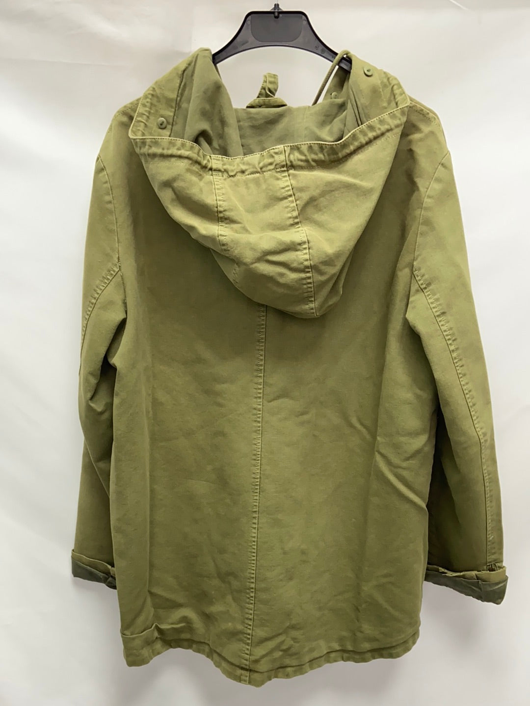 ZARA.Cazadora verde caza T.L