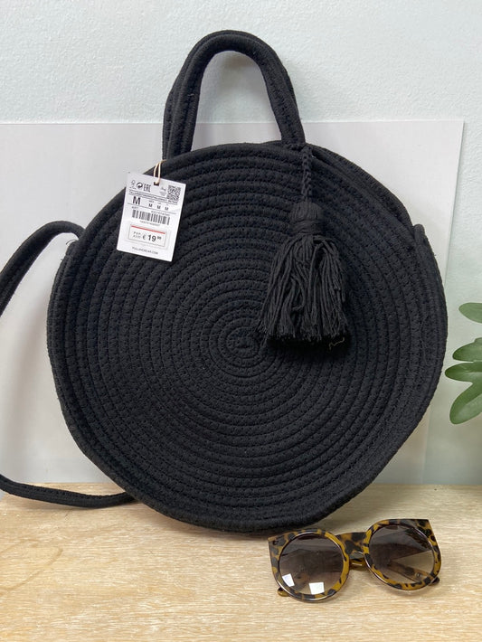 PULL&BEAR.bolso maxi cuerda trenzada