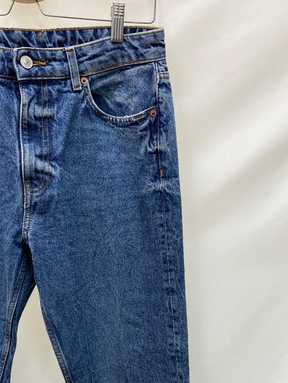 MarketMANGO.Pantalones rectos deshilachados T.38