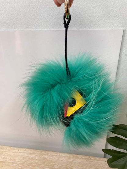 OTHERS. Green hair keychain