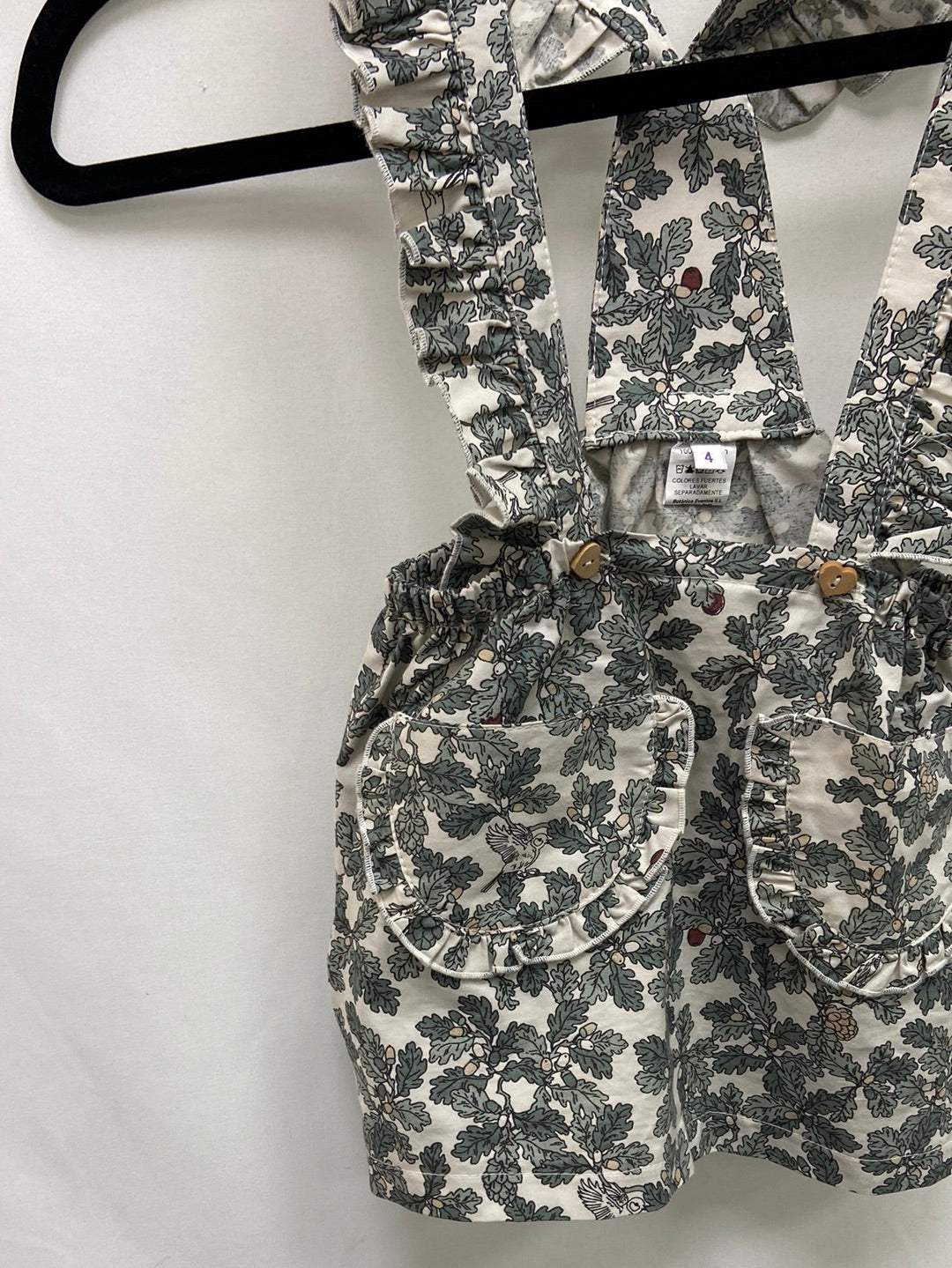 BOTÁNICA.Peto flores 4 años