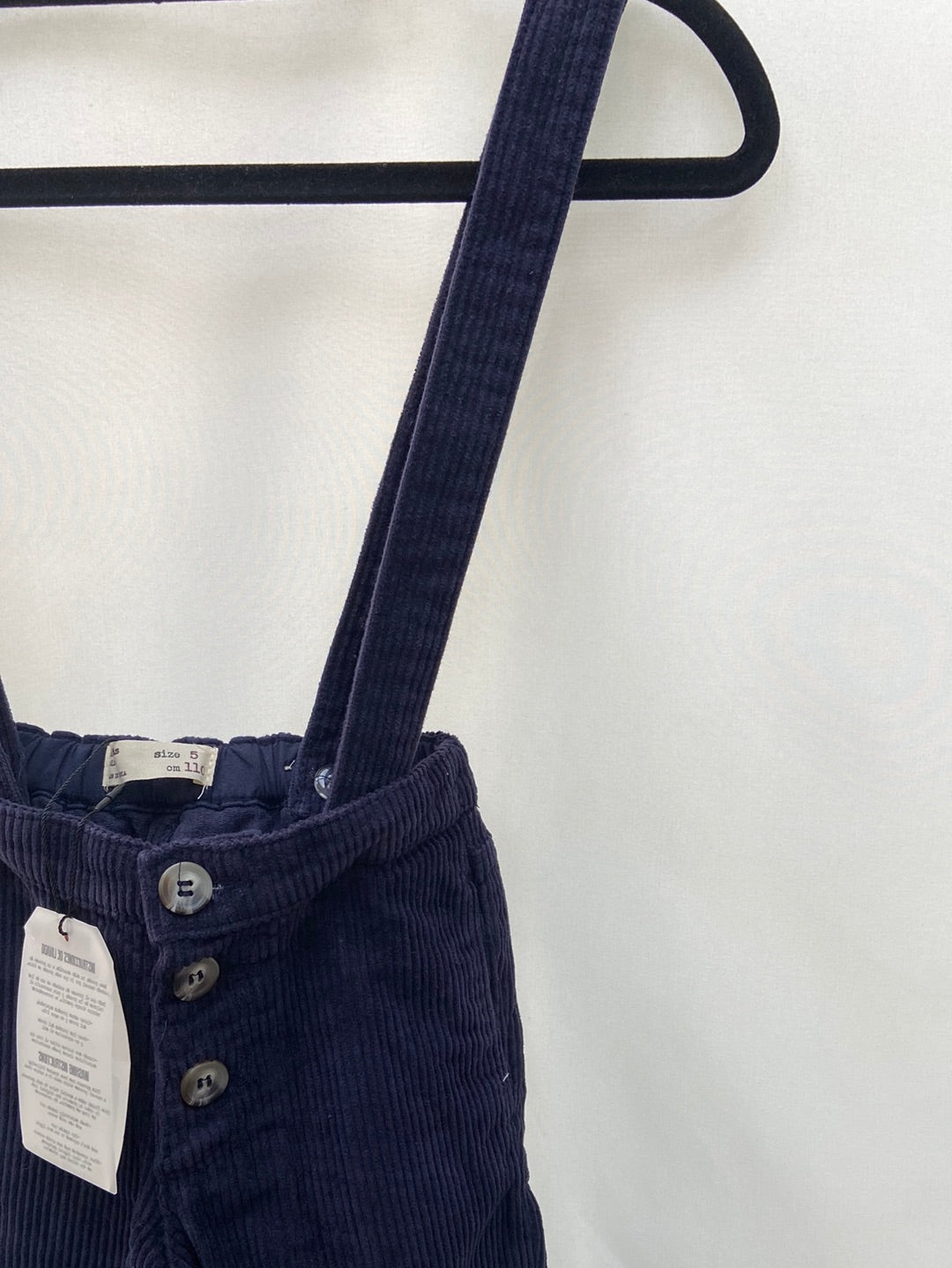 ZARA.Peto pana azul T.5 años