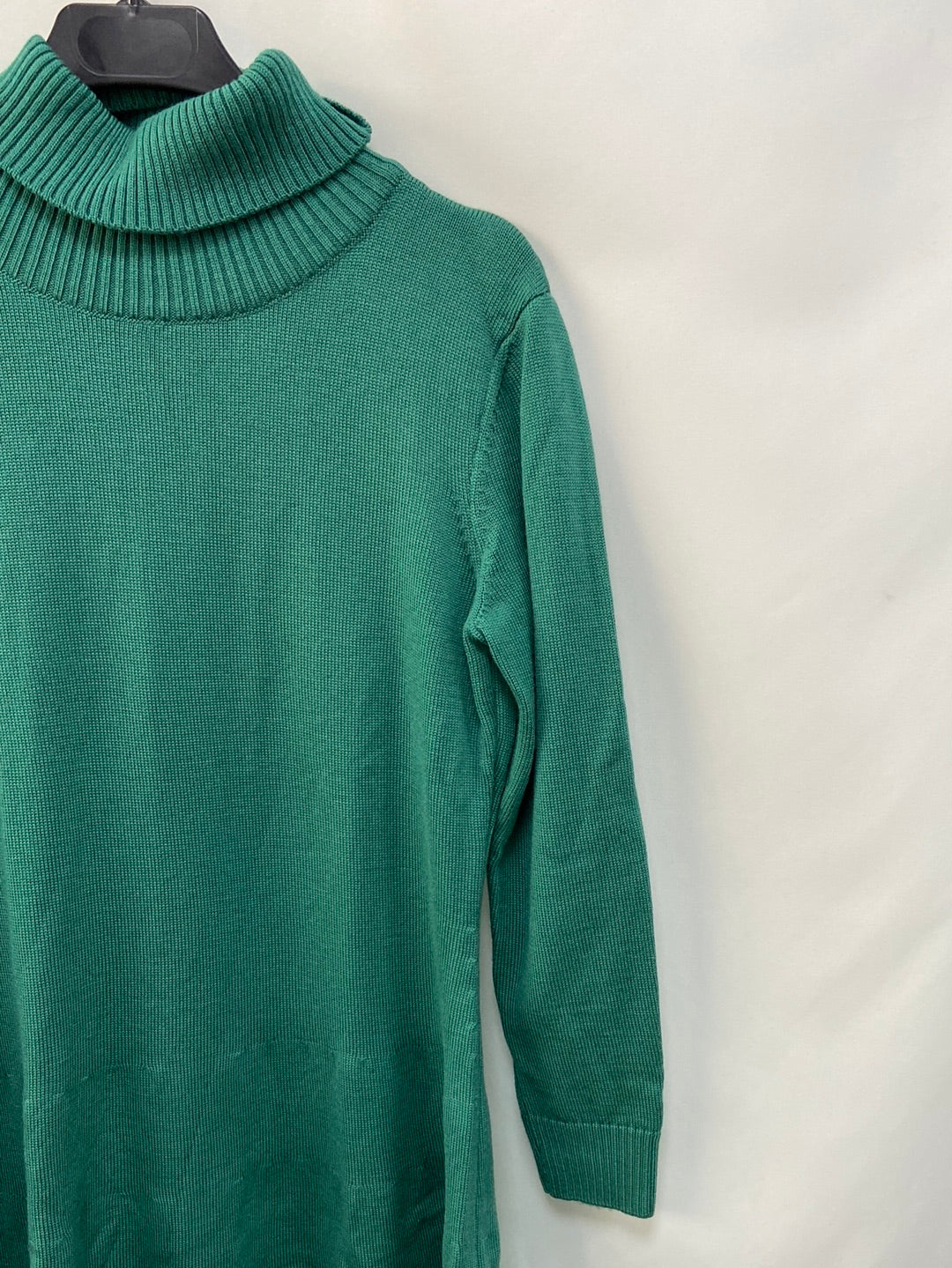 LA CASITA DE WENDI. Vestido punto verde T.u(m)