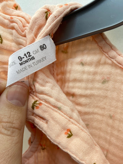 ZARA.Body muselina T.9-12 meses