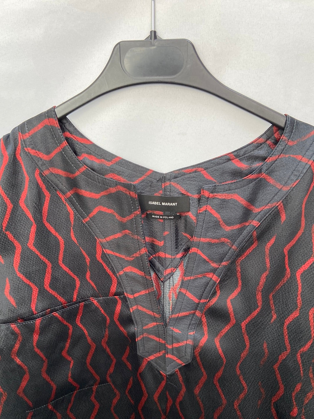 ISABEL MARANT.Silk blouse S.36