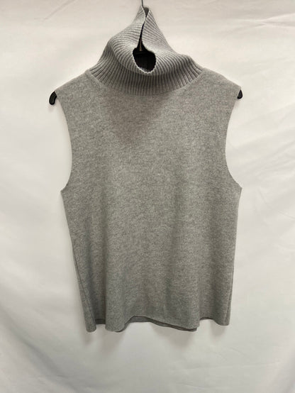 ZARA.Jersey gris sin mangas T.M
