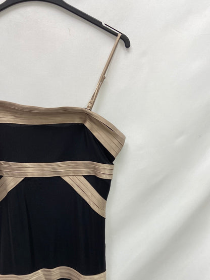 ASOS.Two-tone fitted dress S.40