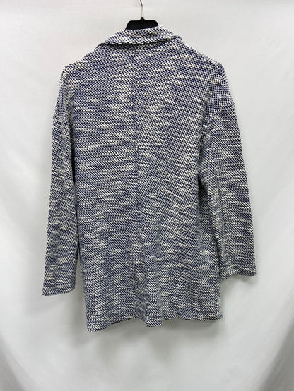 OTRAS.Blazer jaspeada azul T.S