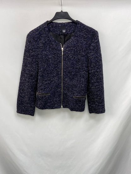 PIMKIE.Chaqueta negra y azul T.S