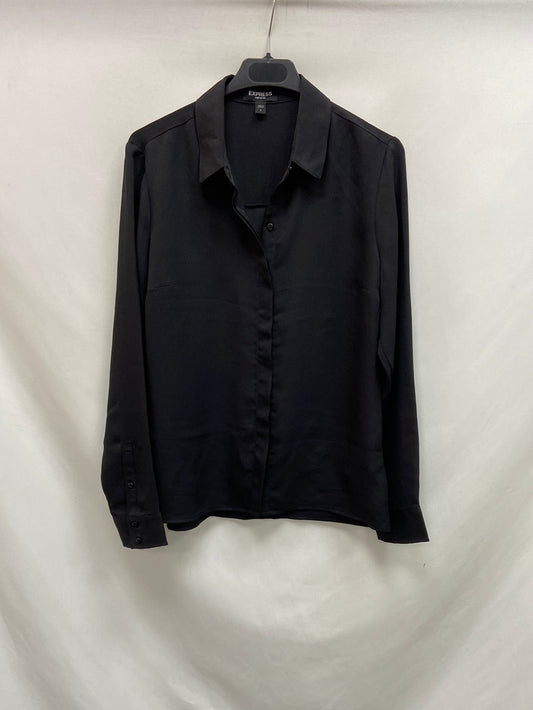 EXPRESS.Camisa negra T.s