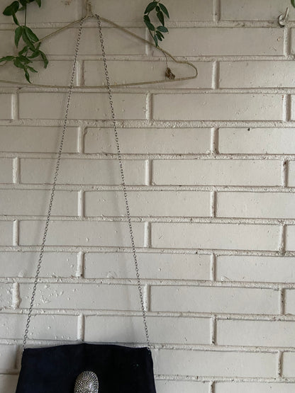 Bolso negro calavera