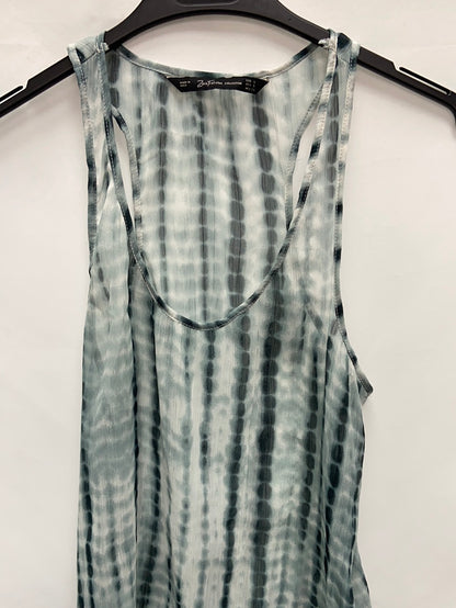 ZARA.Camiseta tie dye verdes T.S