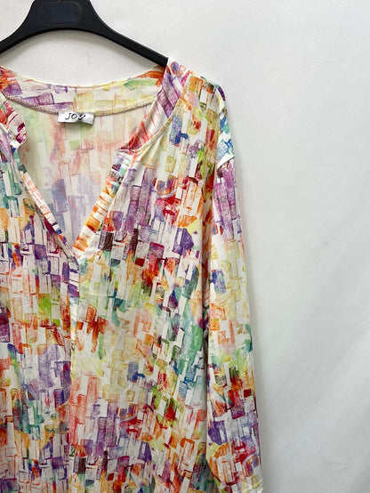 JOY.Blusa multicolor T.XL