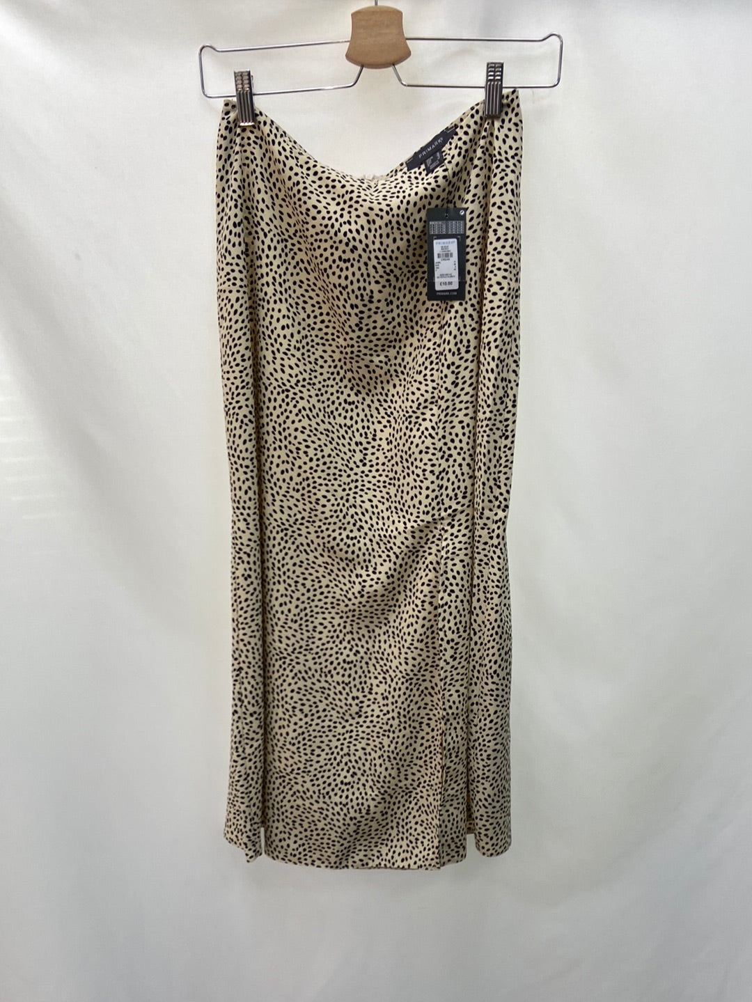 PRIMARK.Animal print midi skirt T.38