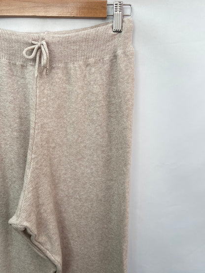 OTRAS.Pantalones punto beiges TU(M)