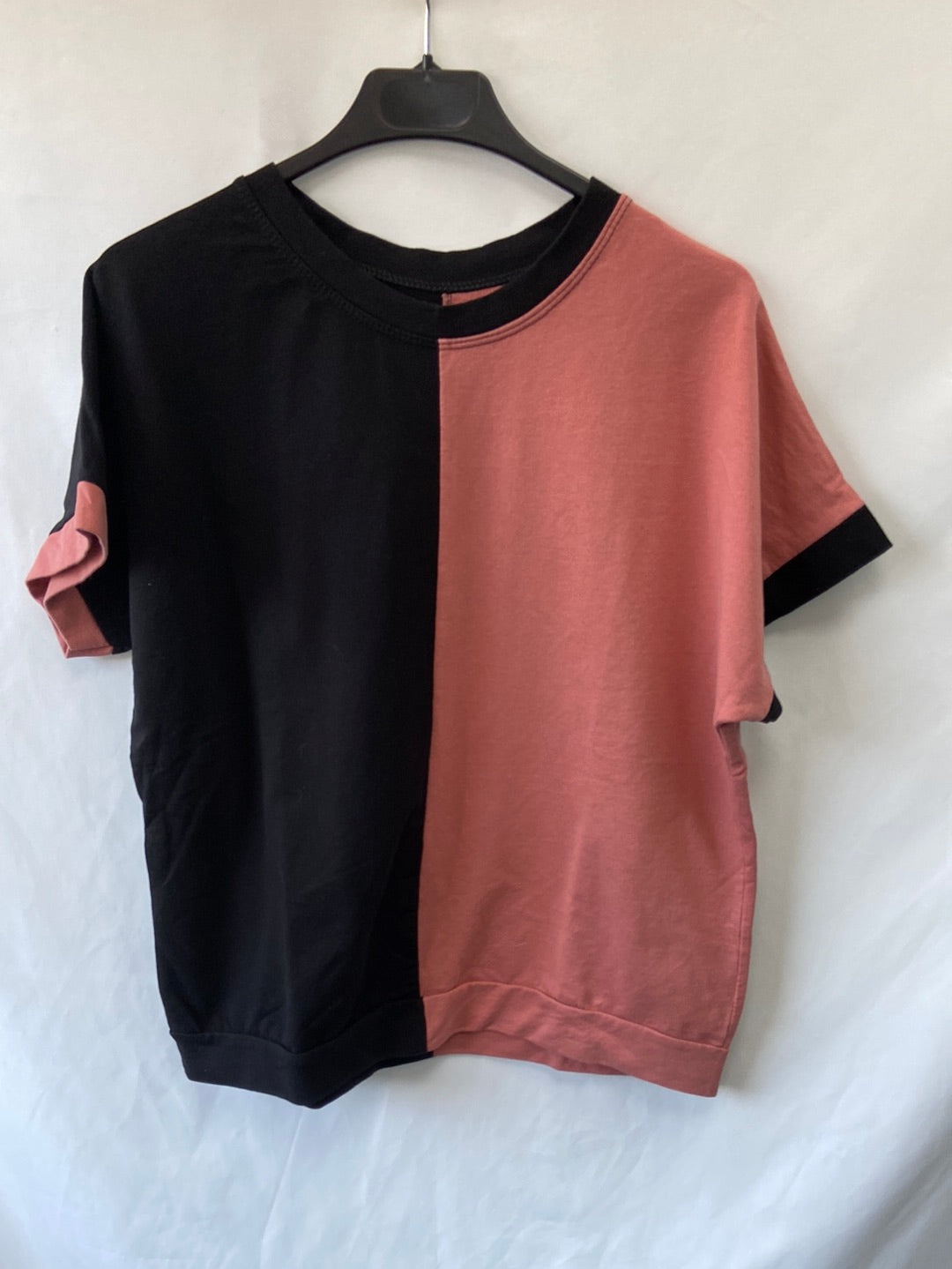 OTRAS.Camiseta bicolor TU(M/L)