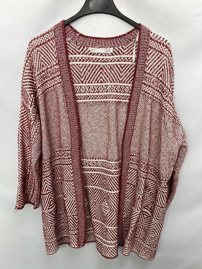LEFTIES. Cardigan burdeos T.M