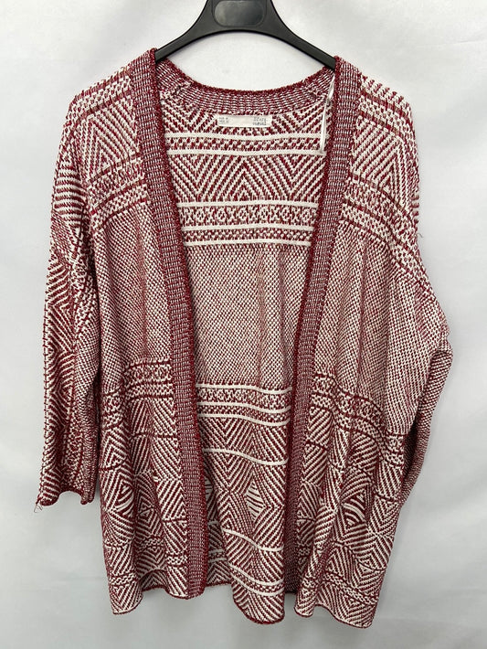 LEFTIES. Cardigan burdeos T.M