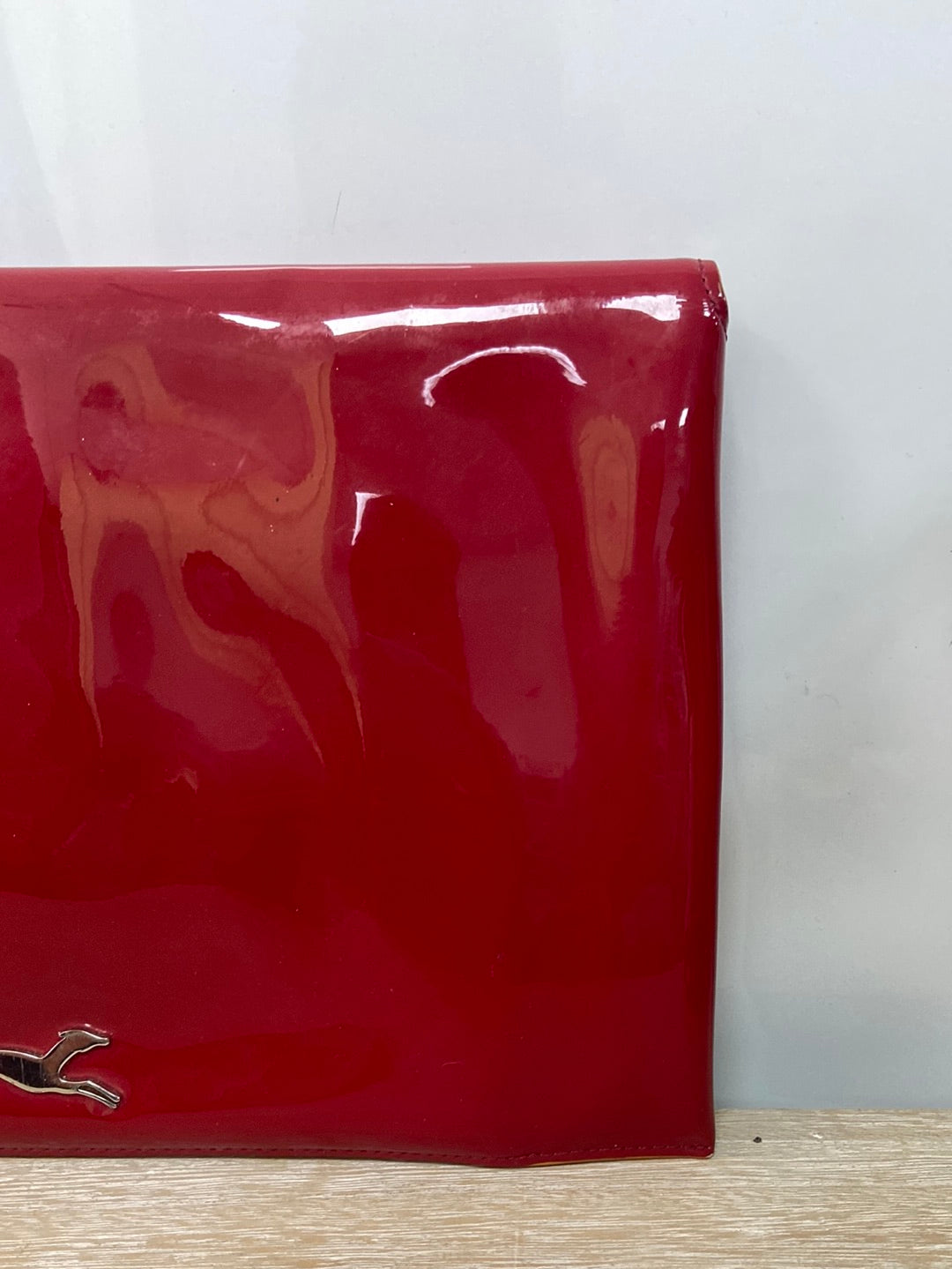 BIMBA Y LOLA.Cartera roja grande de mano