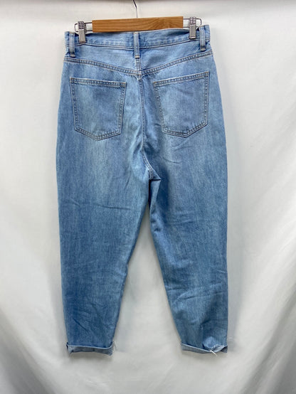 UNIQLO.Pantalones vaqueros anchos rectos T.36