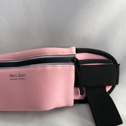 SFERA. Riñonera sport rosa neopreno