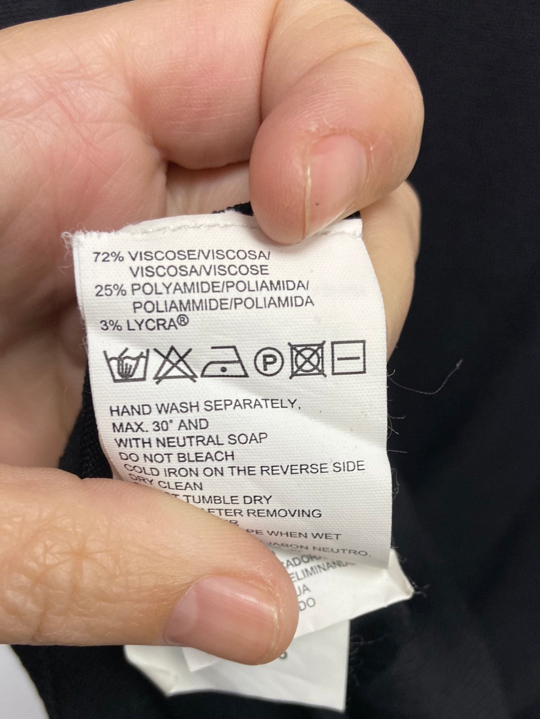 INTROPY. Ts black basic cardigan