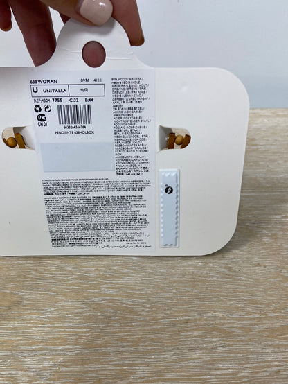 MANGO.Pendientes maxi madera