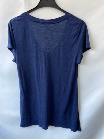 AMERICAN VINTAGE.Ts blue basic t-shirt