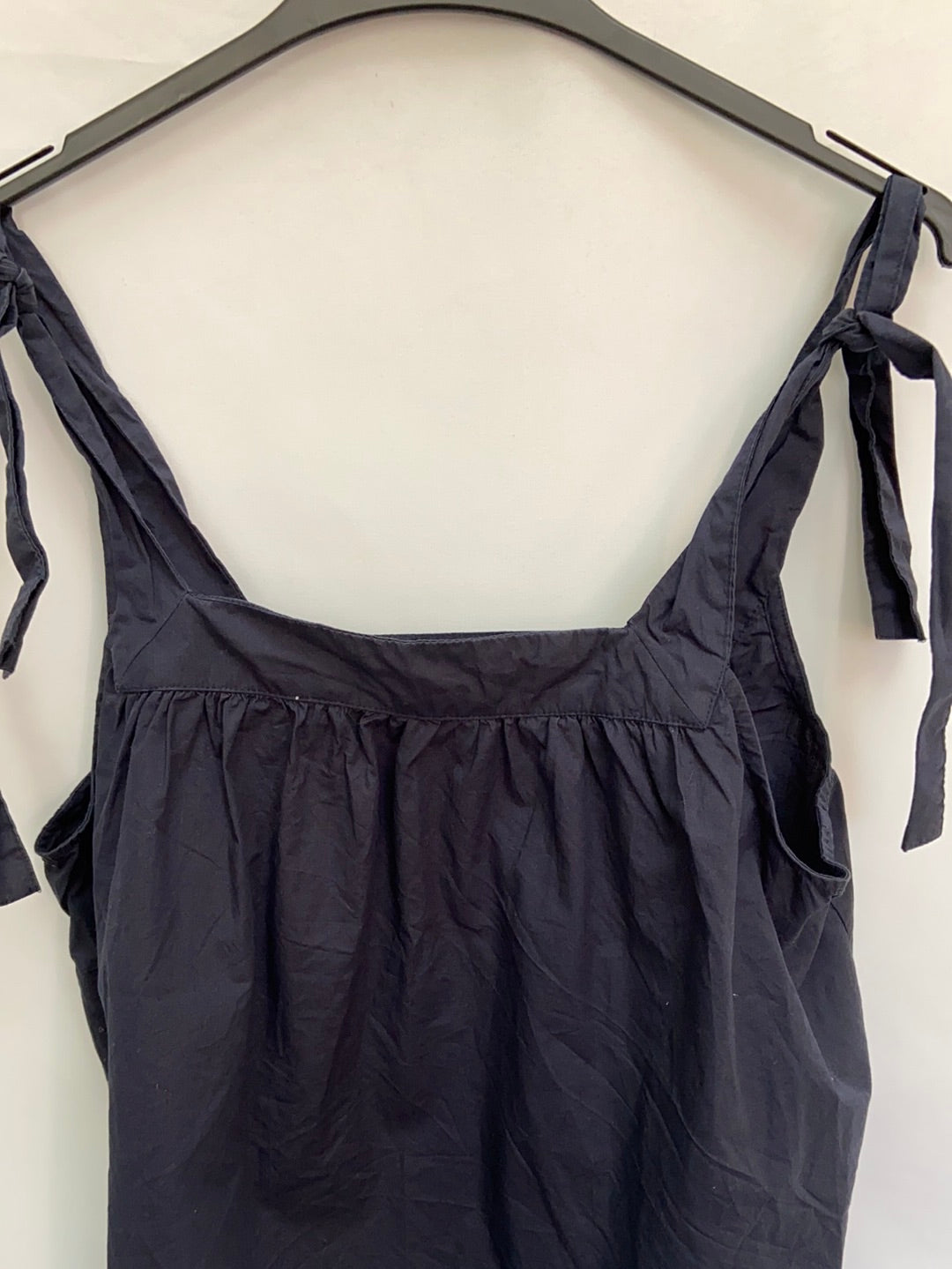 MANGO.Top azul lazada T.M