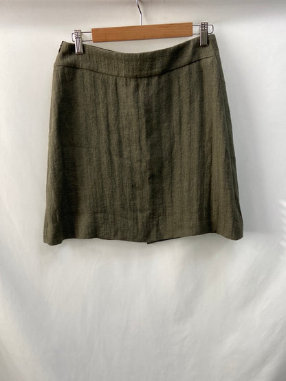 ROBERTO TORRETA. Short linen skirt Ts