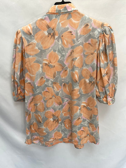 OTRAS.Blusa vintage hombreras T.s