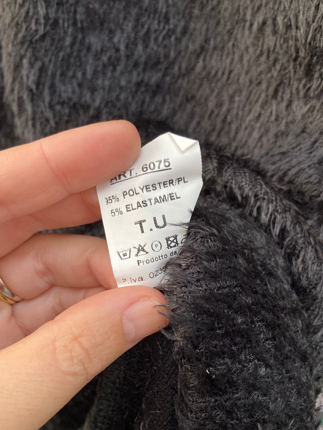 MarketOTRAS.Jersey pelito lentejuelas T.u (m)