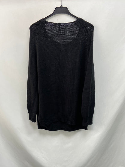 H&M. jersey negro letras T.m