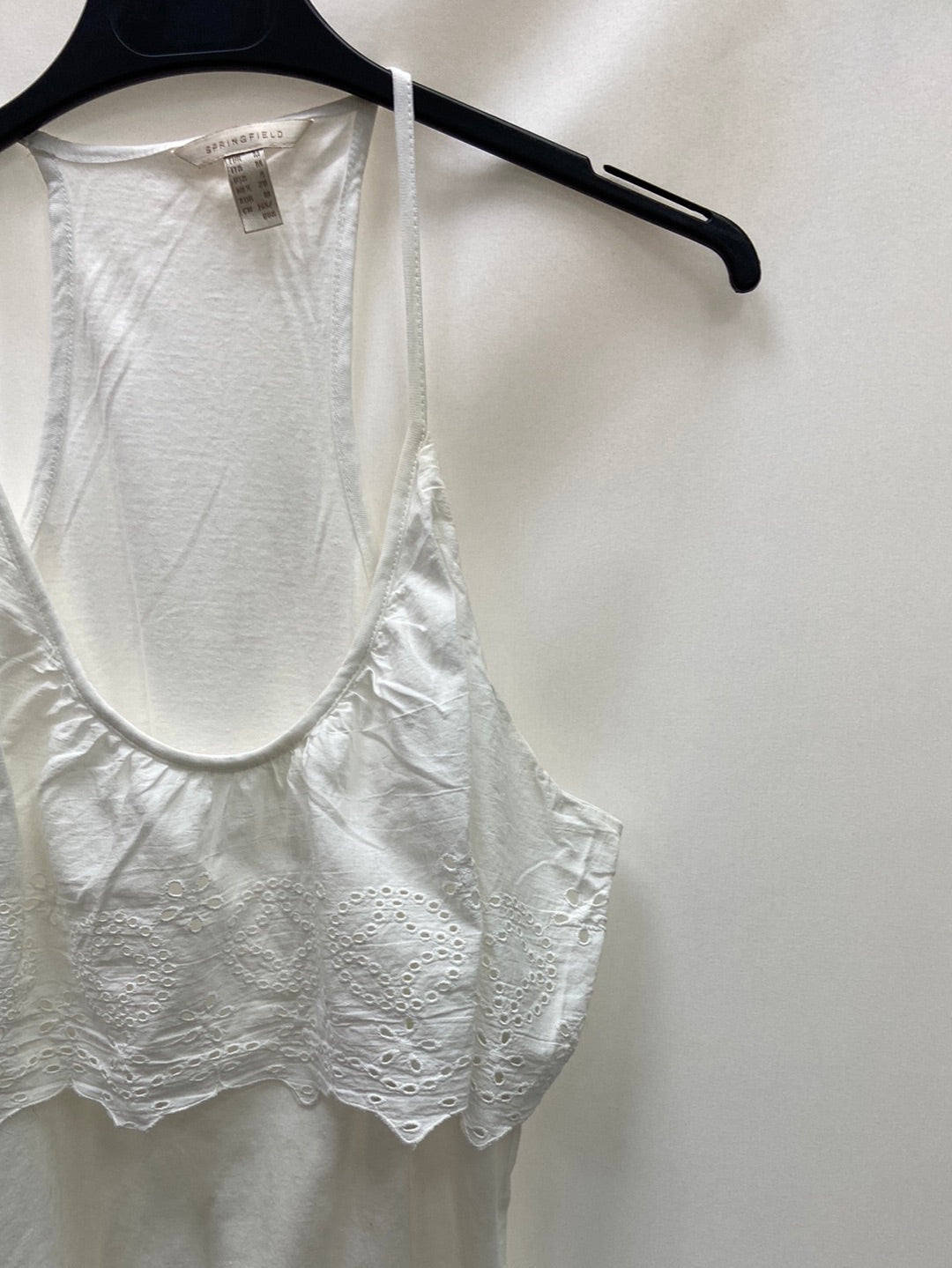 SPRINGFIELD.Top white die-cut TM