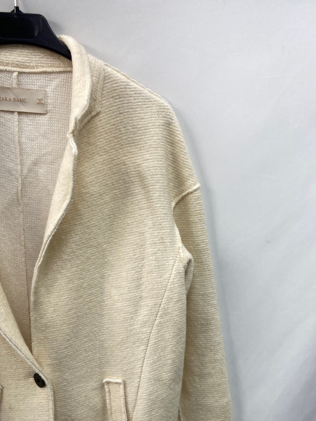 ZARA. Beige coat S.XS