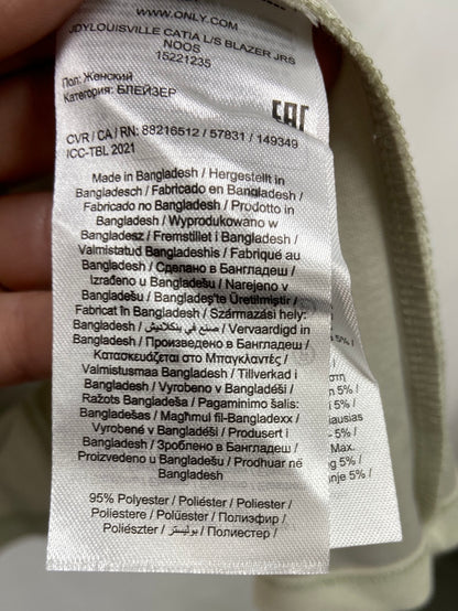 JDY.Water green fluid blazer tS