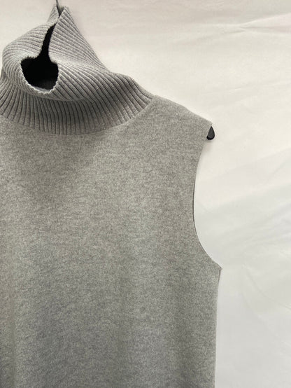 ZARA.Jersey gris sin mangas T.M